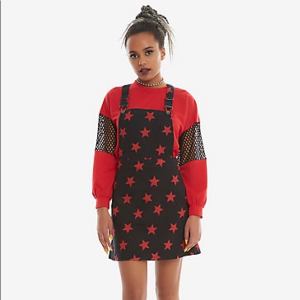 Hot Topic Denim Skirtall Small